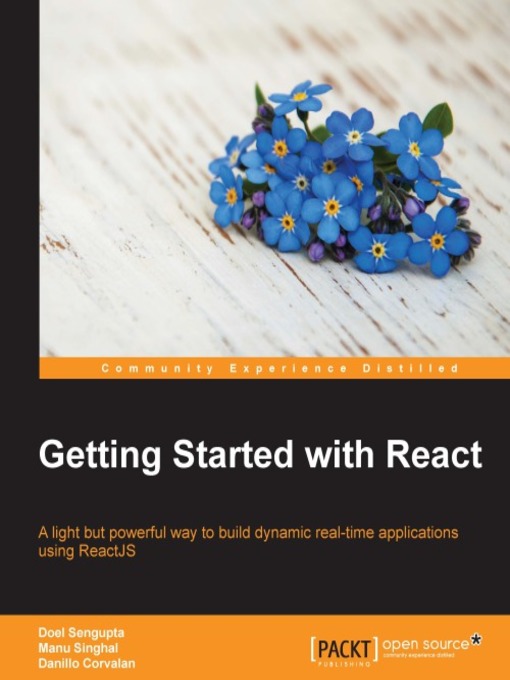 Title details for Getting Started with React by Doel Sengupta - Available